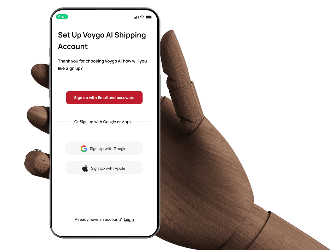 Voygo.ai mobile app